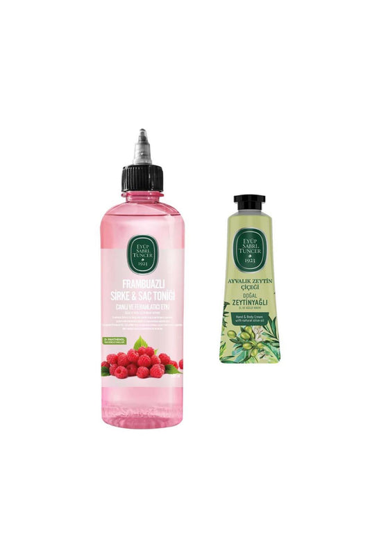 Frambuazlı Sirke & Saç Toniği 500 ml Ve Ayvalık Zeytin Çiçeği 50 ml