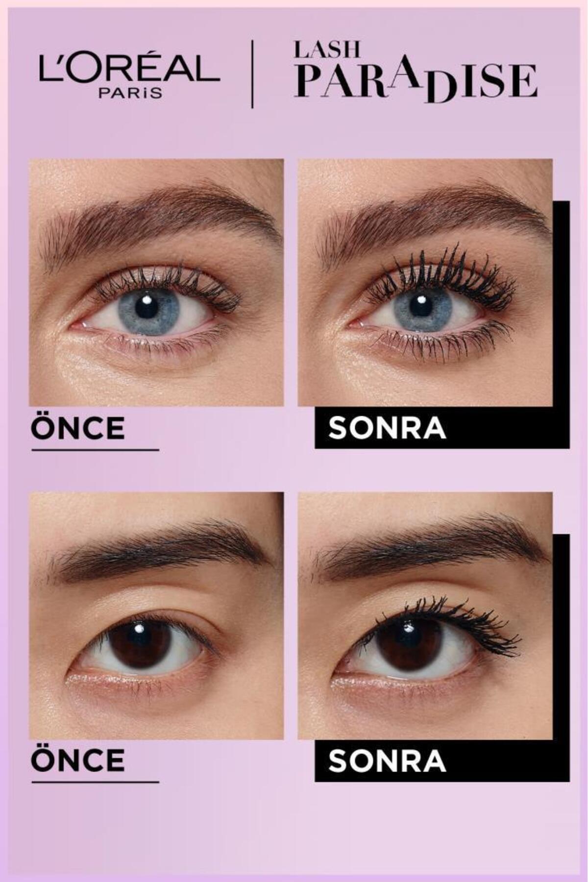 L'Oréal Paris Lash Paradise Intense Black Ekstra Siyah Maskara