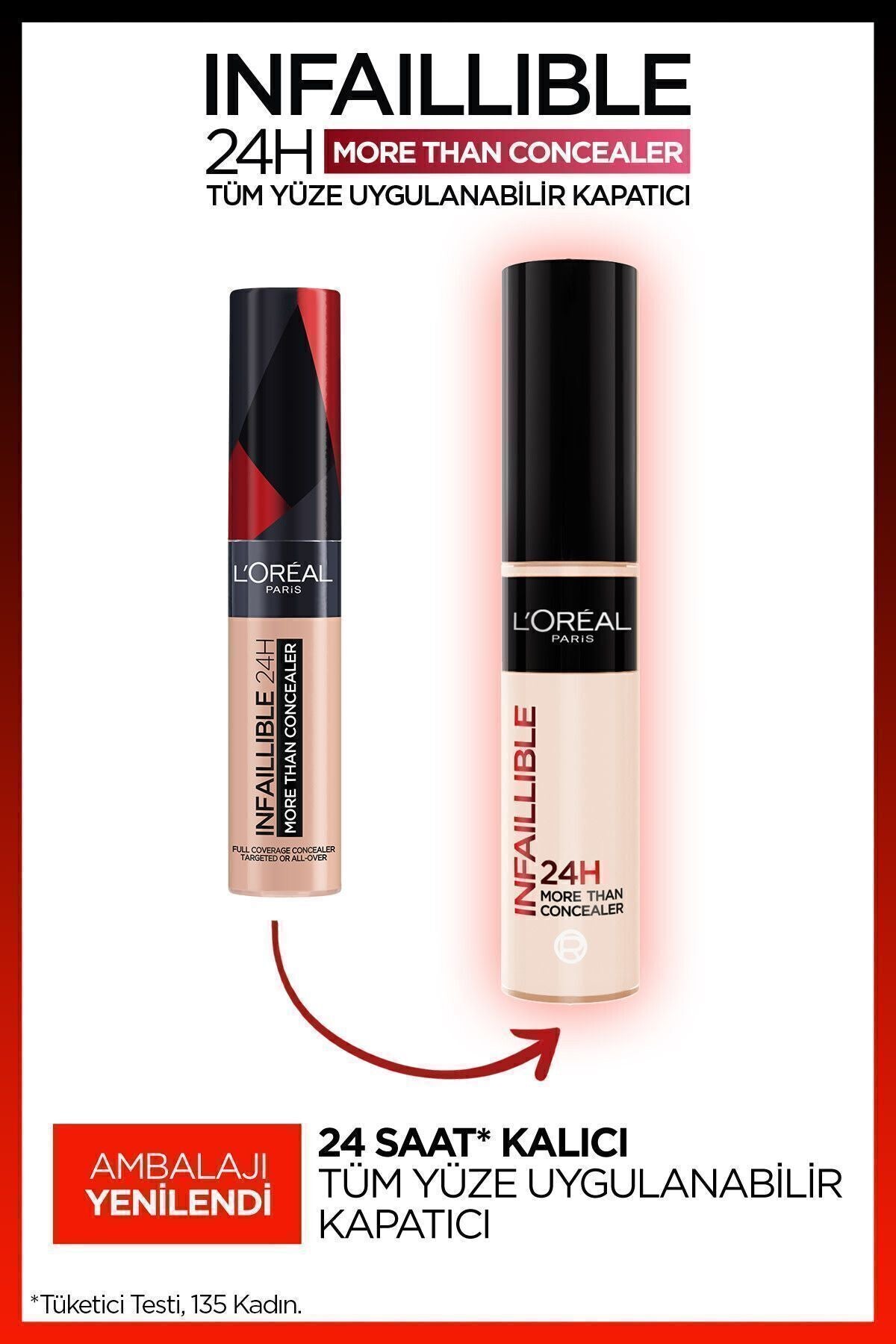 Infaillible Tüm Yüze Uygulanabilir Kapatıcı 322 Neutre Concealer