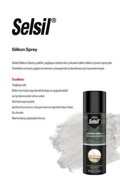 65 AL 57 ÖDE, 500 ml Silikon Sprey ve rosie pamuk