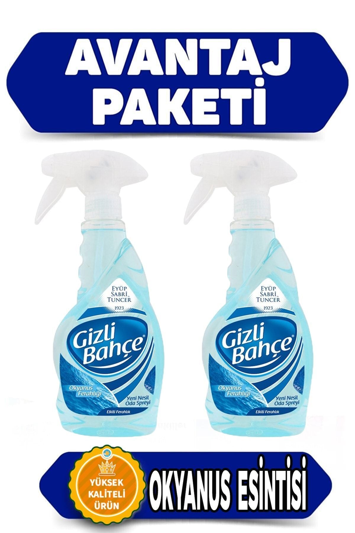 48 Saat Kalıcı Kokusu Ile Evinize Hava Katıcak Okyanus Esintisi Kokusu Avantaj Paket 1000ml