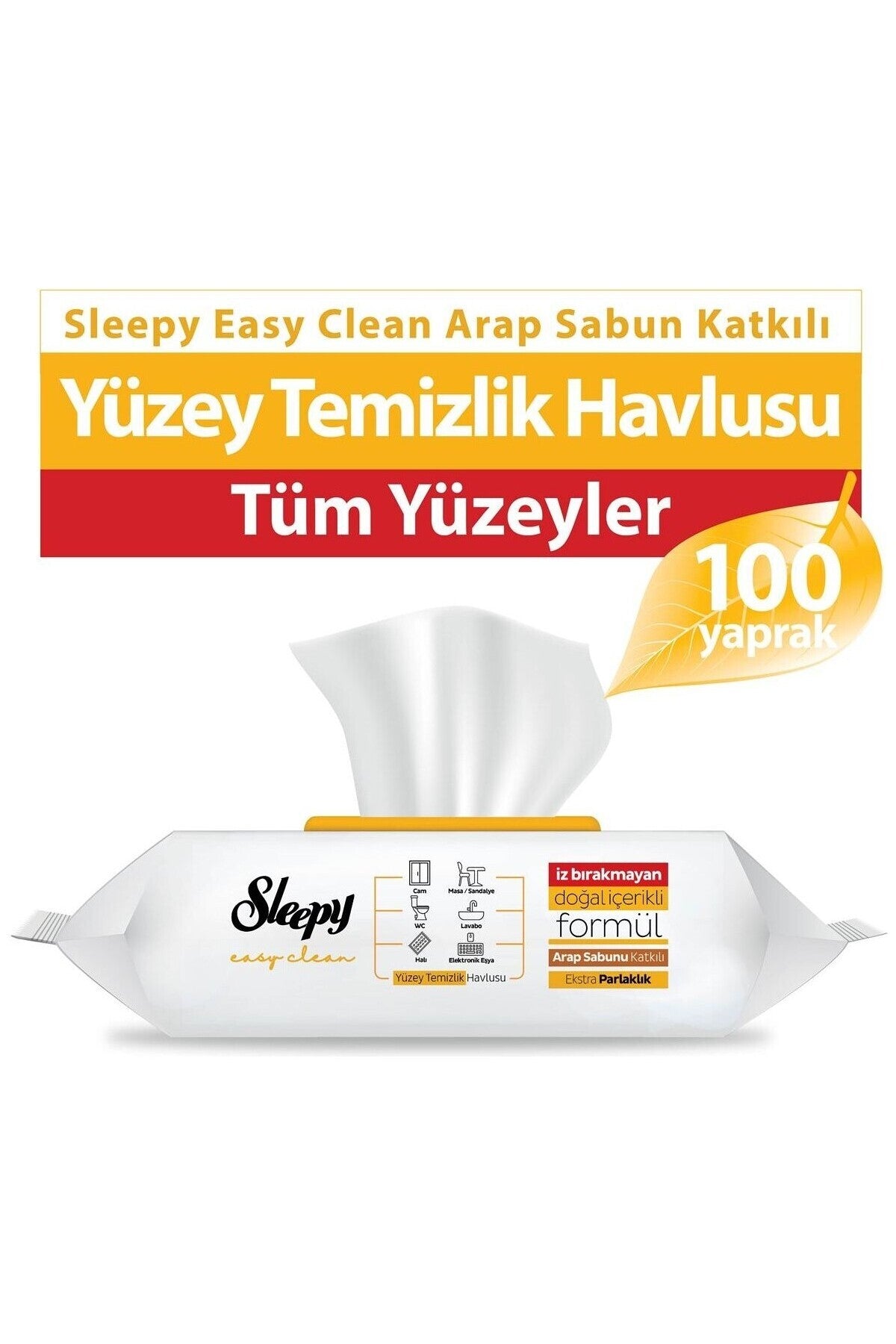 Easy Clean Yüzey Temizlik Havlusu 100'lü