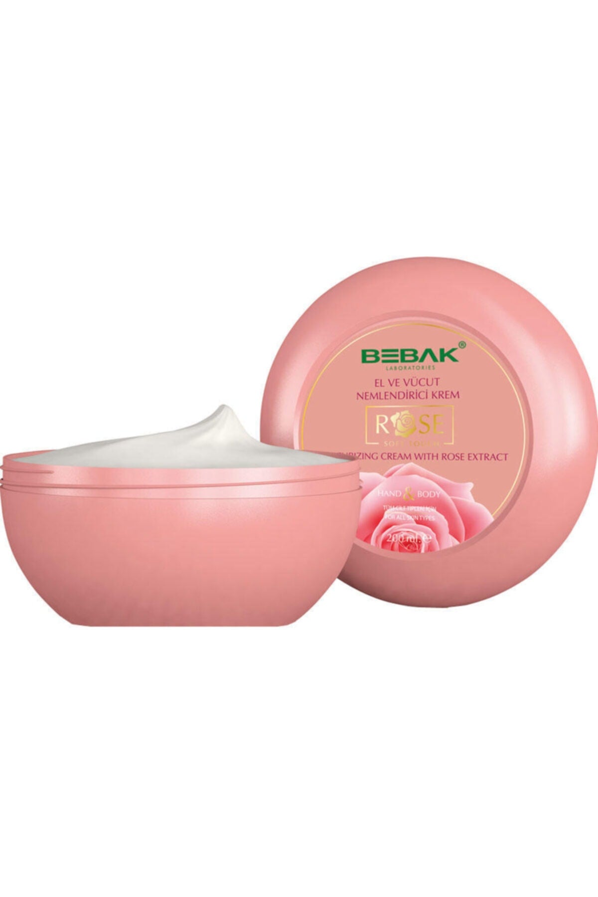 Gül Özlü El & Vücut Nemlendirici Kavanoz Krem 200 ml 8690841011574