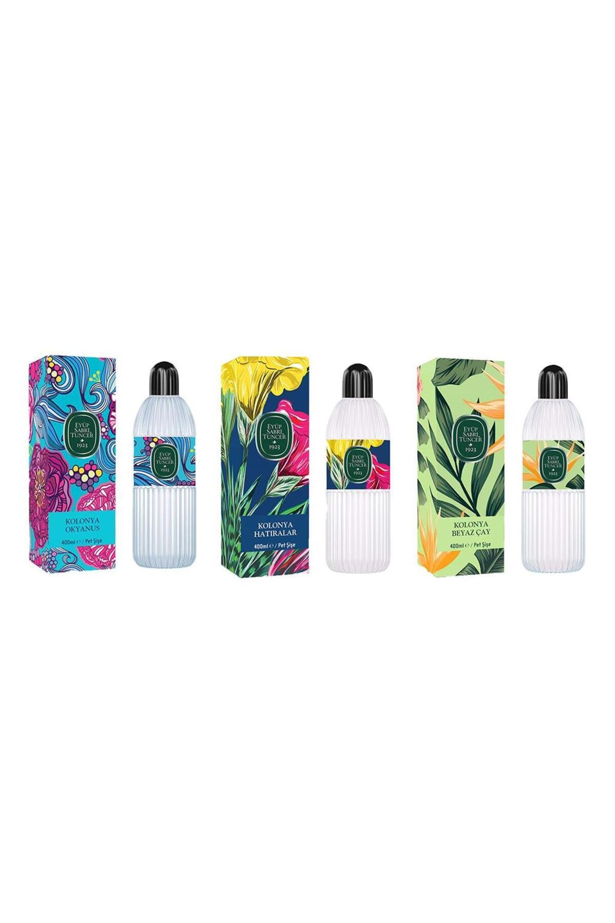 Kolonya Okyanus, Hatıralar ve Beyaz Çay Pet Şişe 400 ml