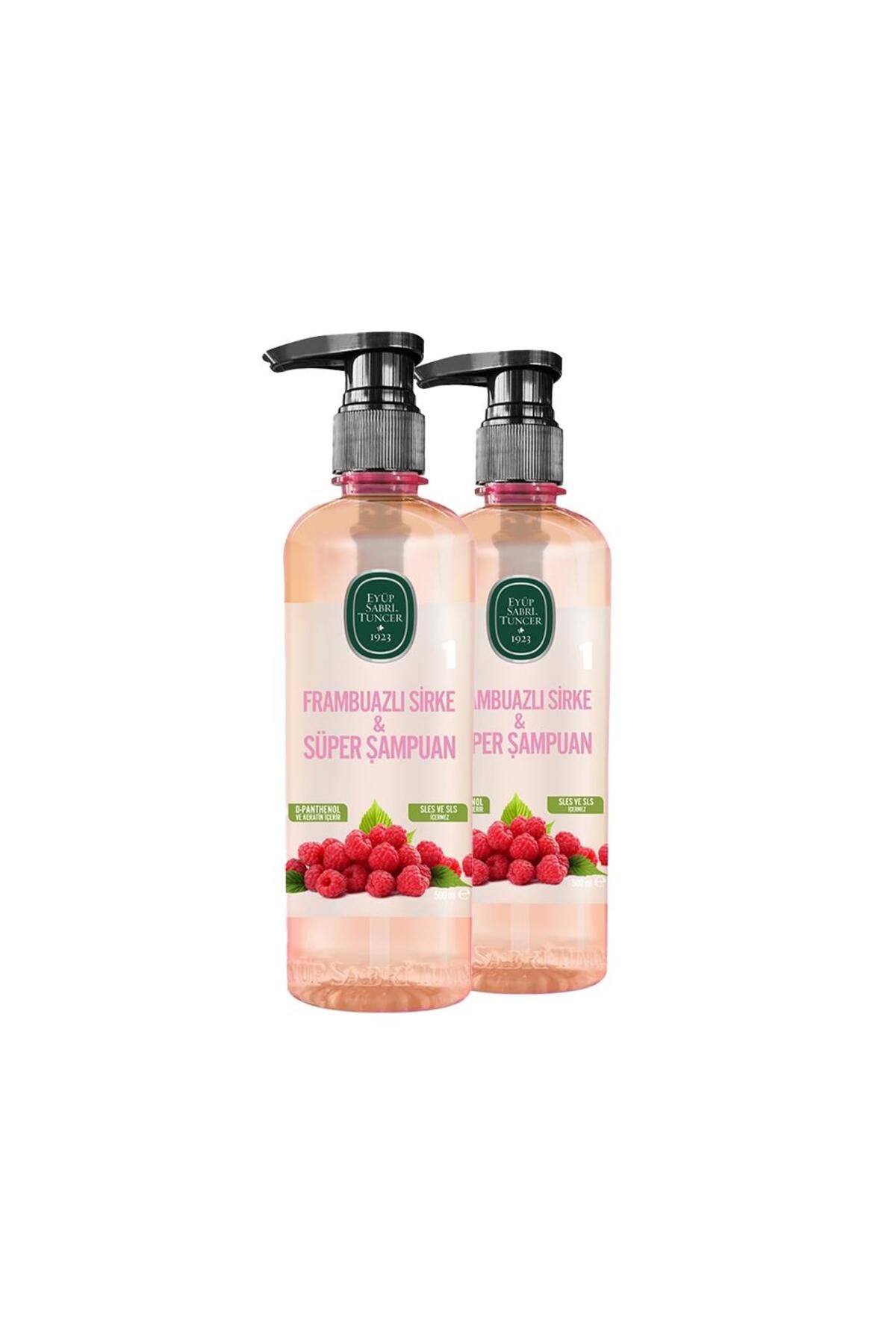Frambuazlı Sirke & Süper Şampuan 500 ml x 2