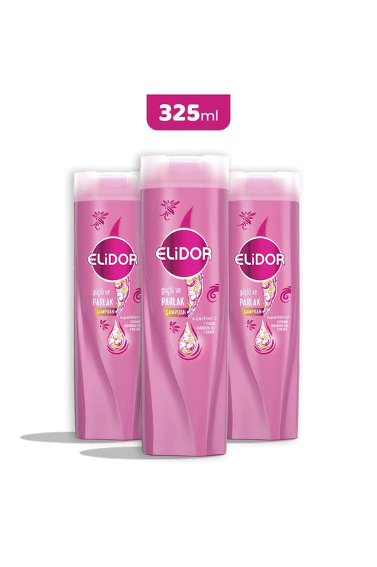 Superblend Güçlü ve Parlak Şampuan 325 ml x 3