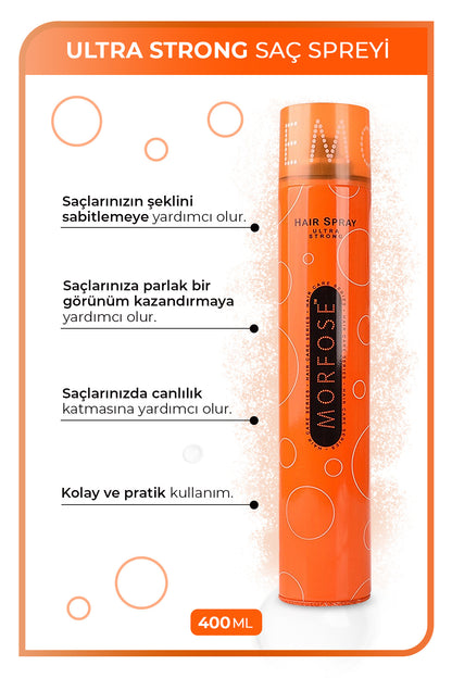 Saç Spreyi 400 ml - 5 Adet