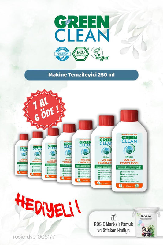 Makine Temizleyici 250 ml 7 AL 6 ÖDE ve Rosie Hediye