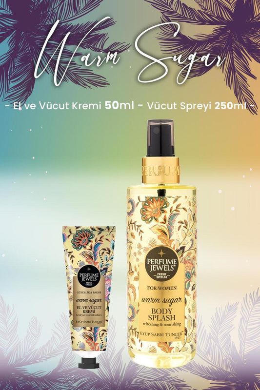 Warm Sugar Vücut Spreyi 250 ml ve Krem 50 ml
