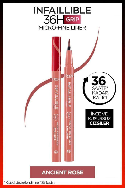 L'oréal Paris Infaillible 36h Grip Micro Fine Eyeliner 03 Ancient Rose