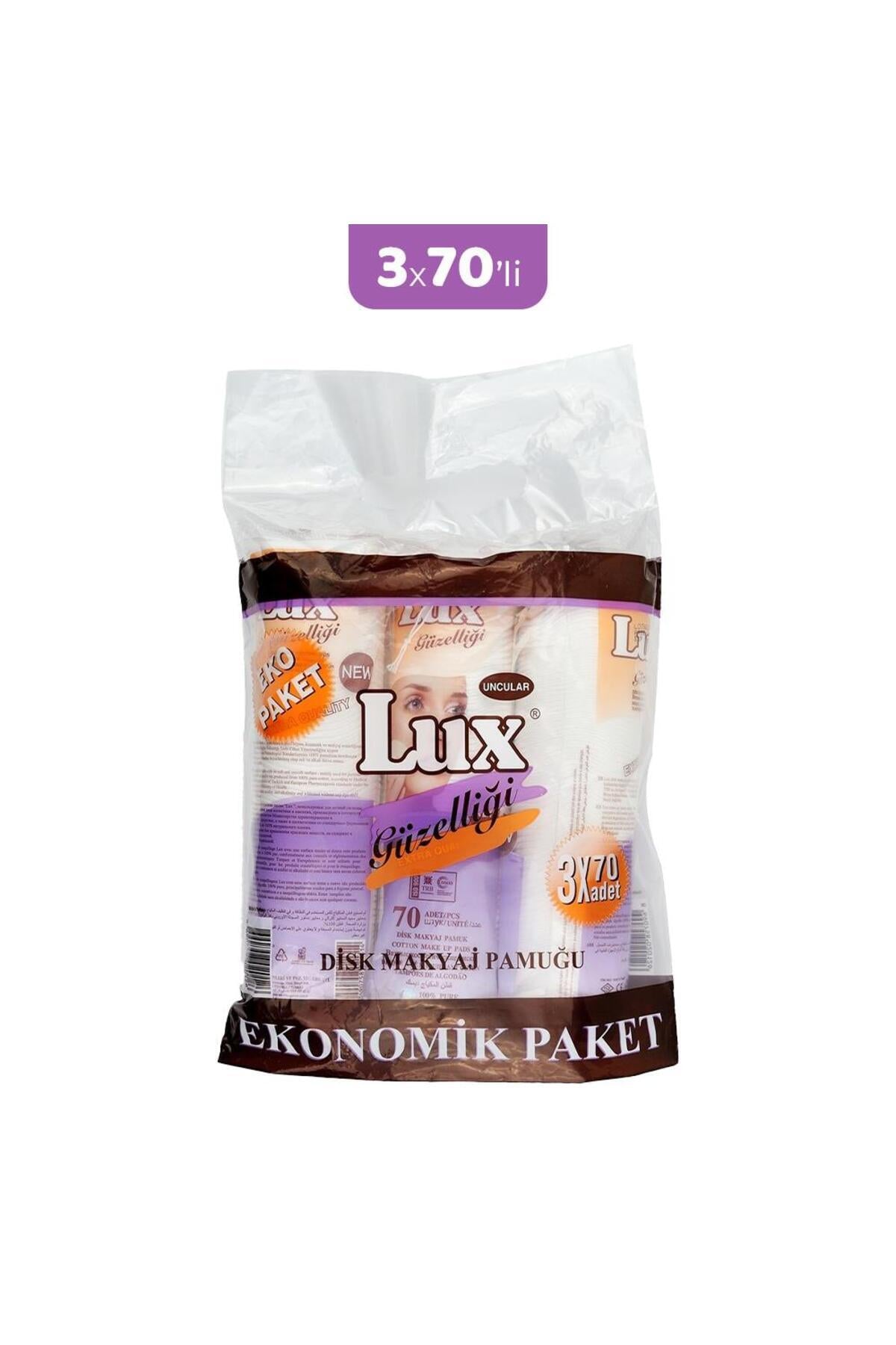 Disk Makyaj Pamuğu 3x70'li (Eko Paket)