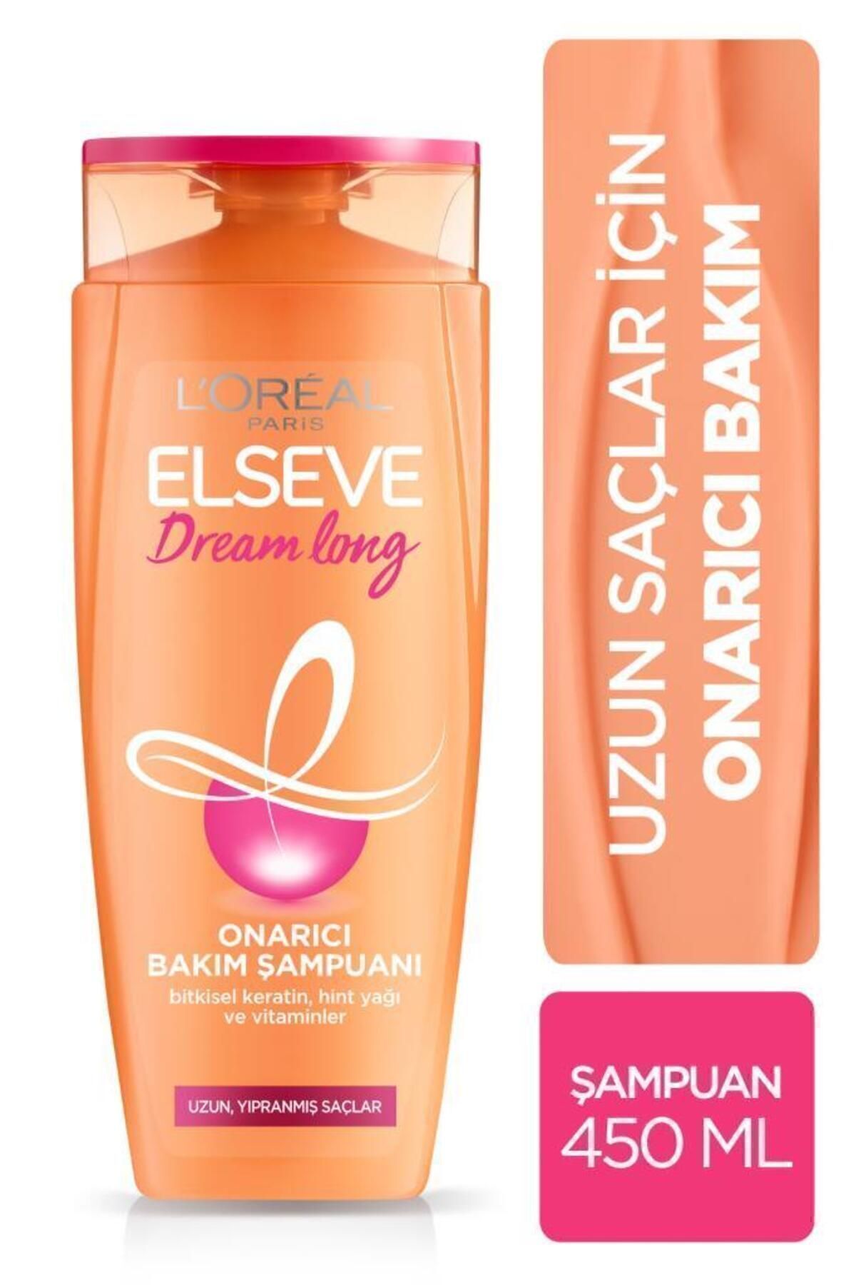 L'oreal Paris Dream Long Onarıcı Bakım Şampuanı 450 ml