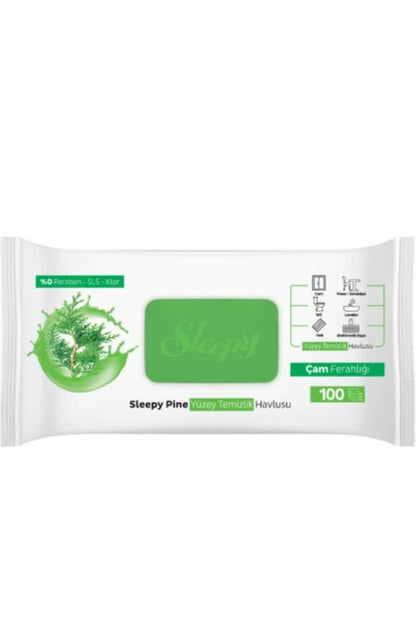 3 Paket Pine Çam Ferahlığı Islak Havlusu ve ROSIE