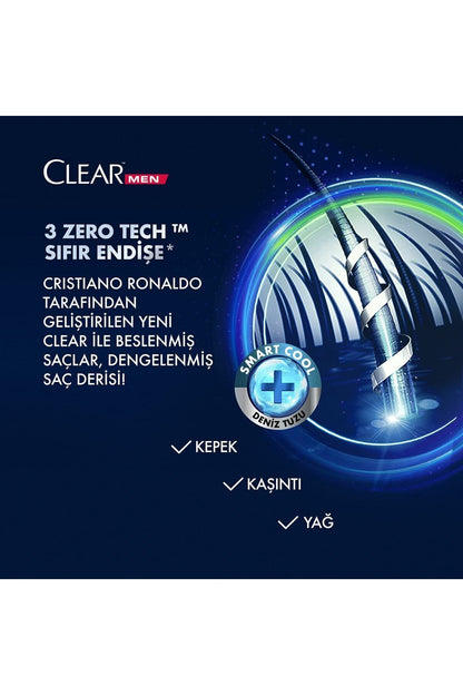 Men Kepeğe Karşı Etkili Şampuan Legend By Cr7 Cristiano Ronaldo 325 ml X3
