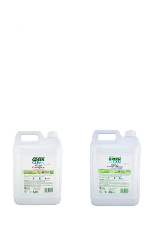 Organik 2'li Çamaşır Yıkama Seti 5000 Ml