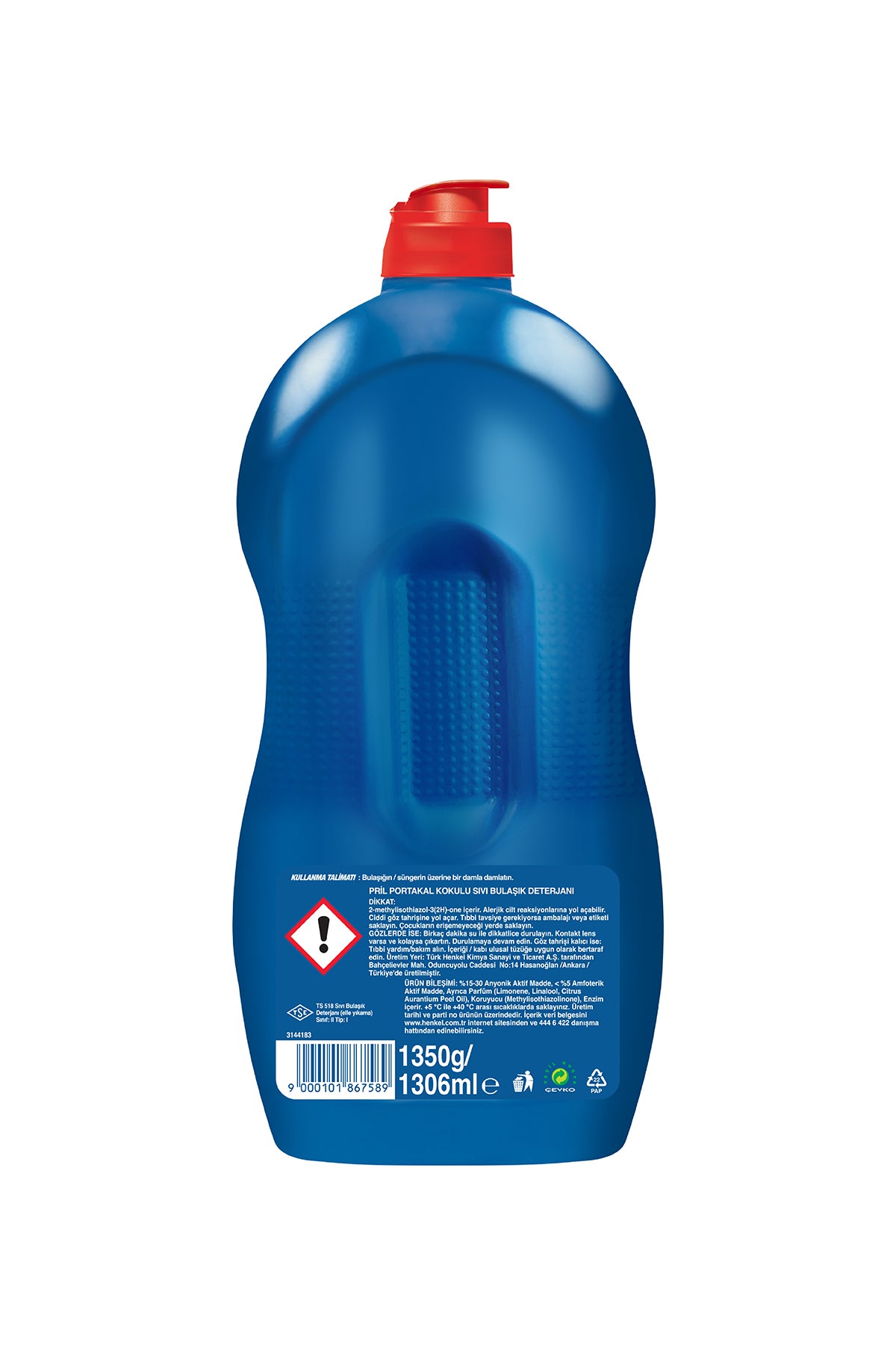 Ultra Güç Sıvı Bulaşık Deterjanı Adana Portakalı 1306 ml Hijyen Soğuk Suda Etkili