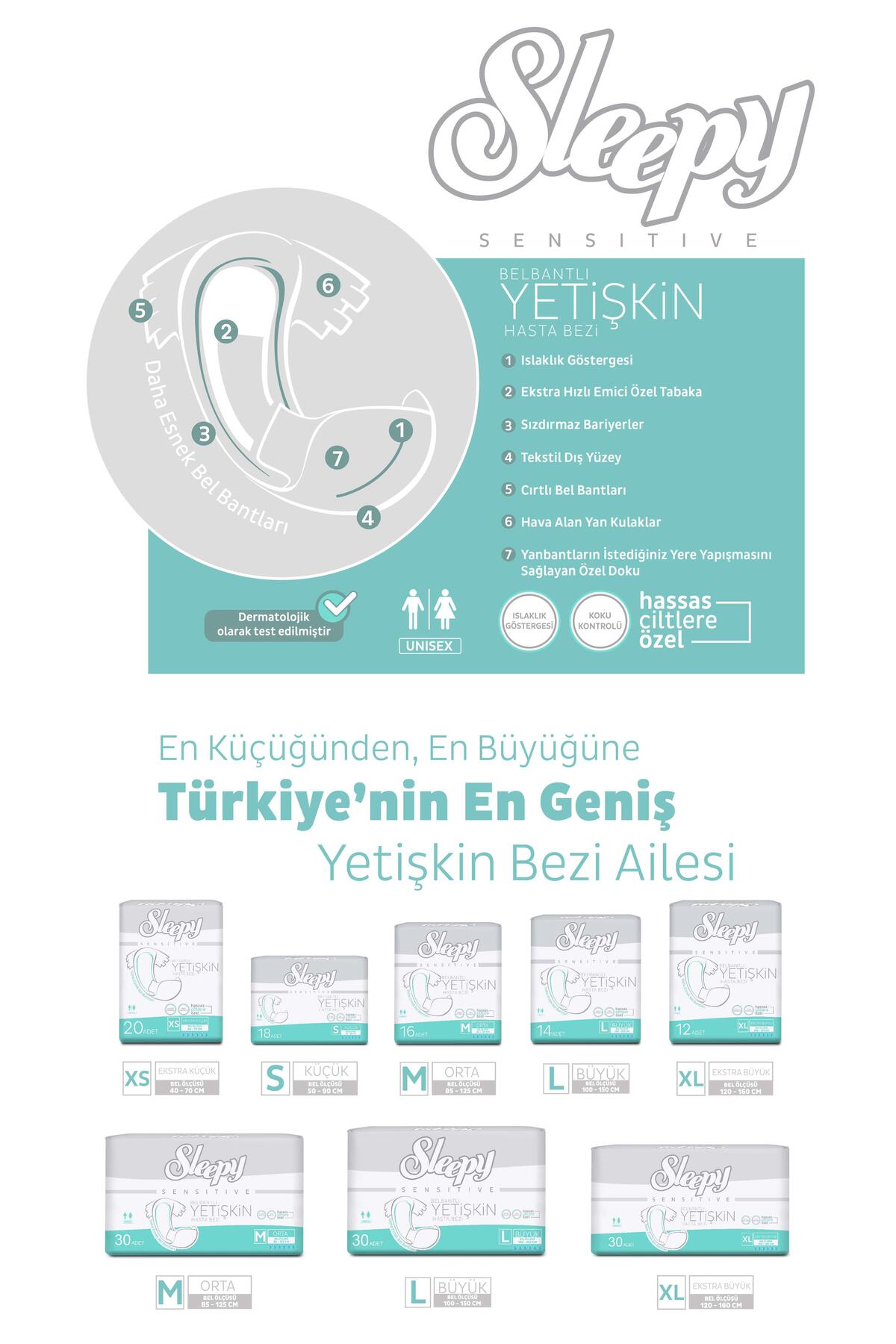 50'li Vücut Temizleme Havlusu x7 ve Medium Yetişkin Bez 16'lı, ROSIE hediye