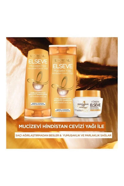 6 AL 5 ÖDE Mucizevi Yağ Besleyici Maske Hindistan Cevizi 300 ml ve ROSIE