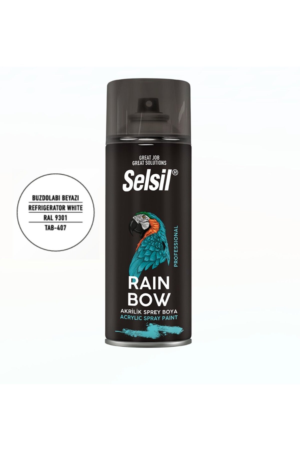 Buzdolabı Beyazı (400 ml x 2 adet) Akrilik Sprey Boya, ROSIE oda kokusu