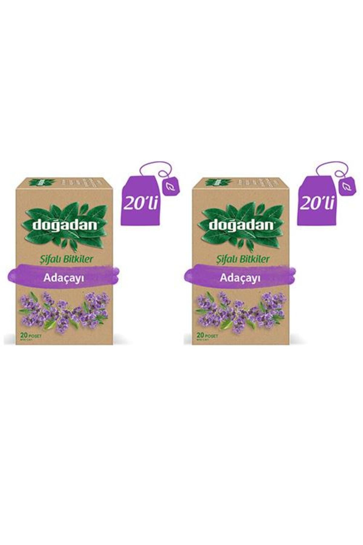 Adaçayı 20'li Poşet Bitki Çayı - 2 kutu