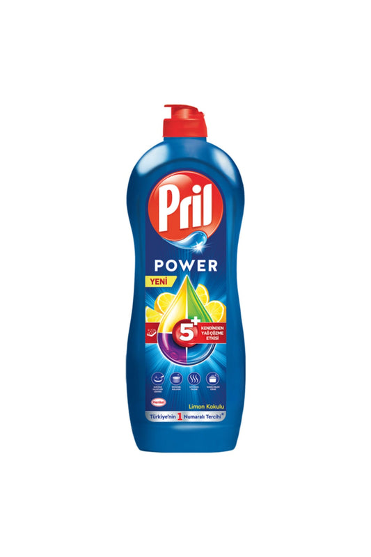 Power 5 Etki Limon Kokulu Bulaşık Deterjanı 653 ml