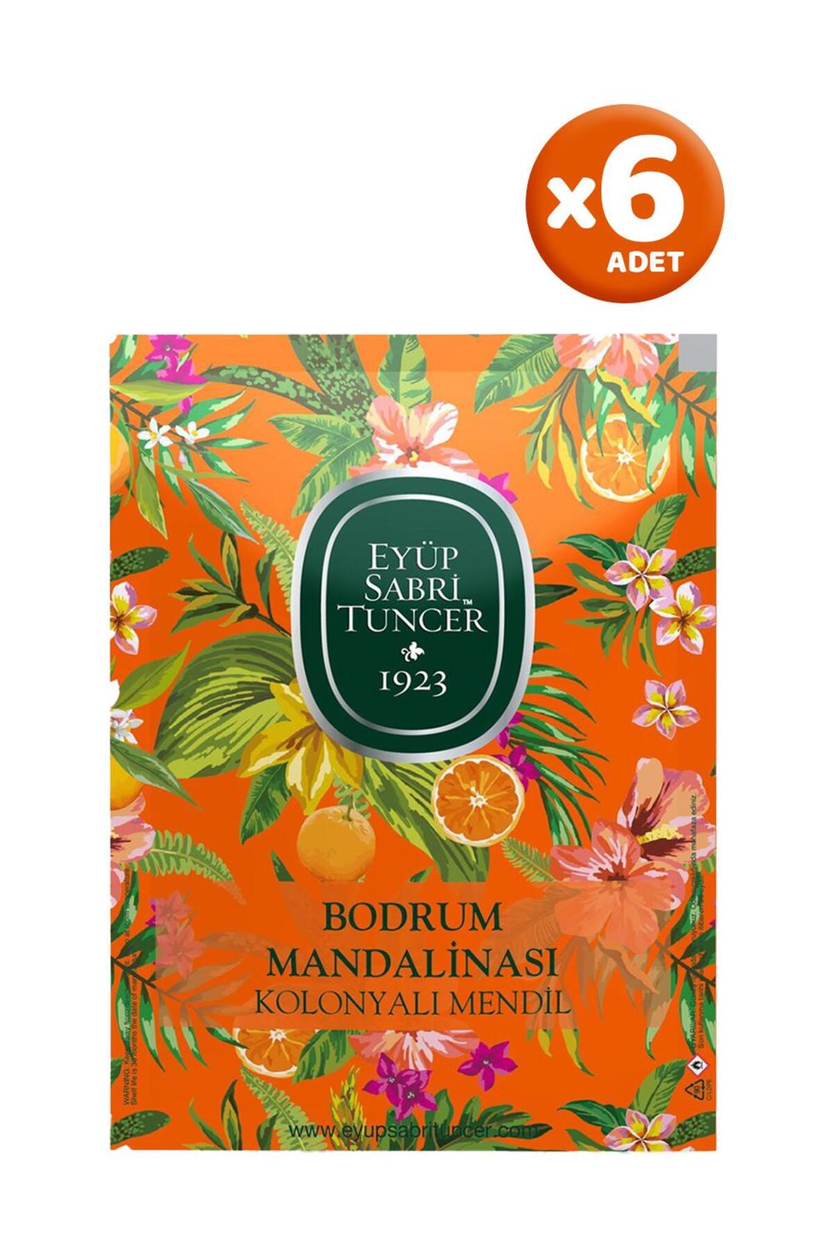 Bodrum Mandalinası Kolonyalı Mendil 50'li x 6 Adet