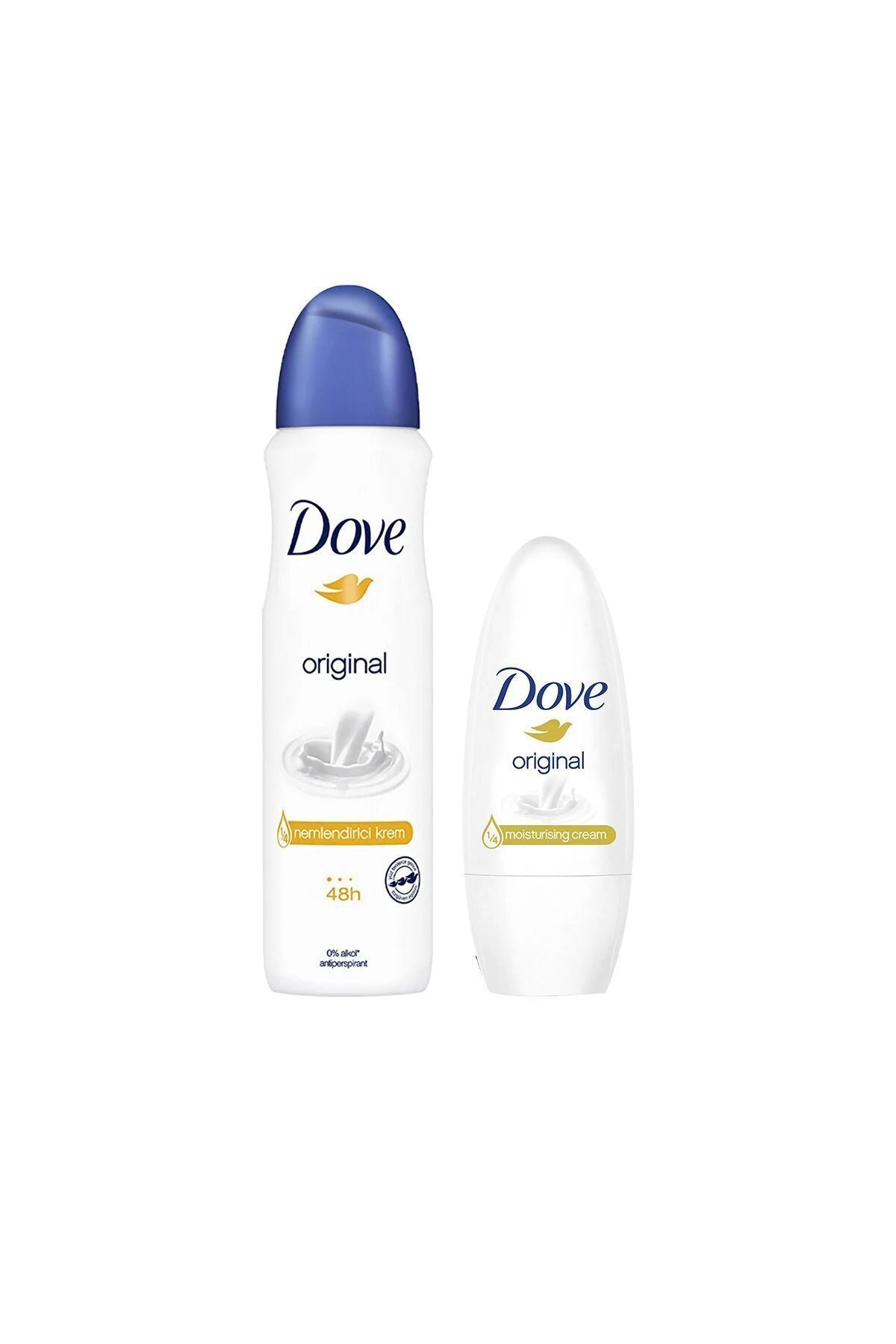 Kadın Sprey Deodorant Original 150 ml Kadın Roll On Deodorant Original 50 ml