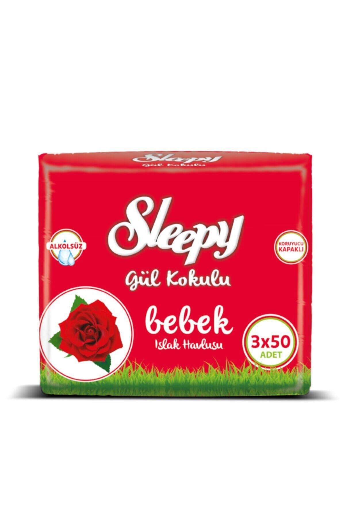 Gül Kokulu Islak Havlu 3x50 150 Yaprak
