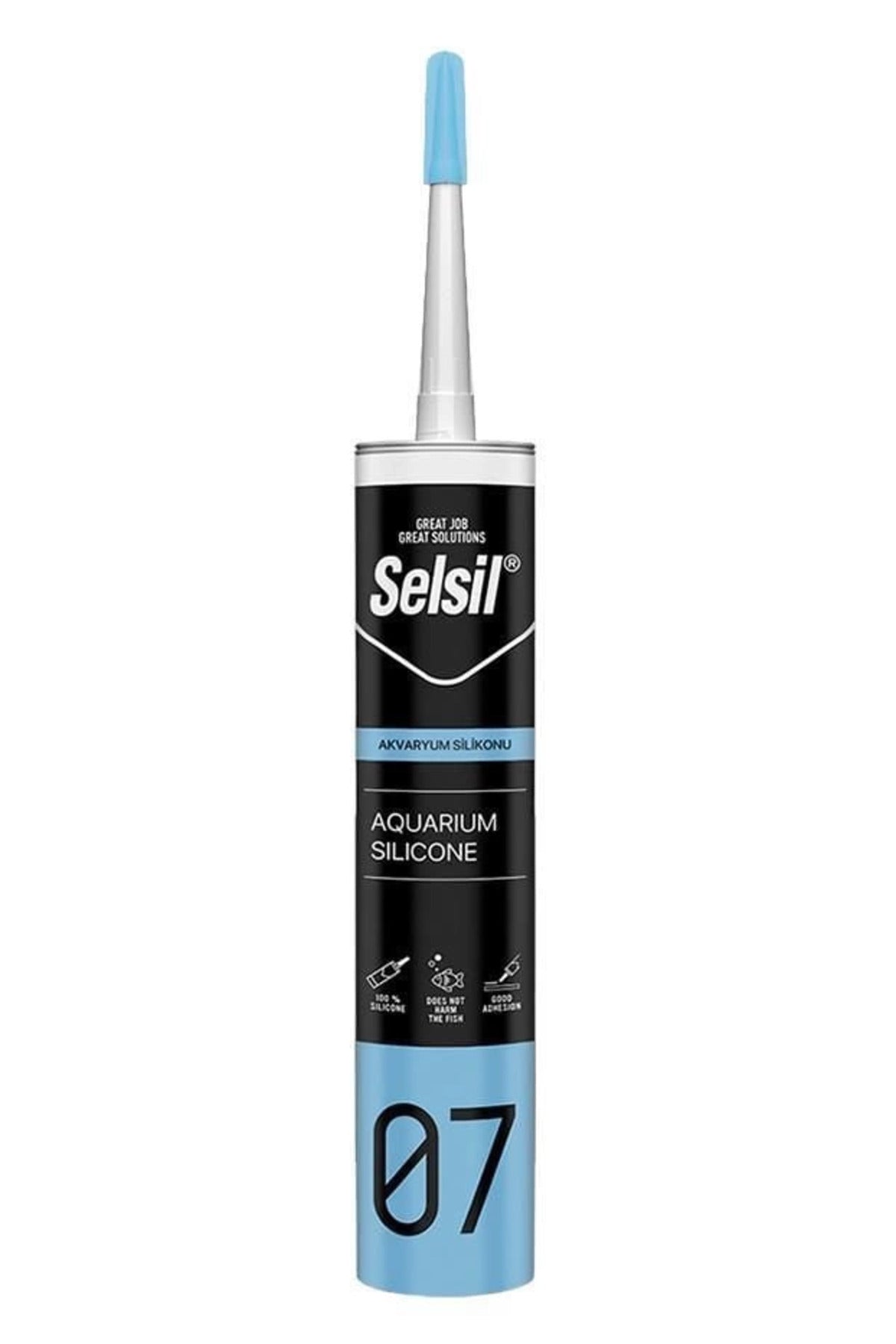07 Akvaryum Silikonu Şeffaf 280 Ml
