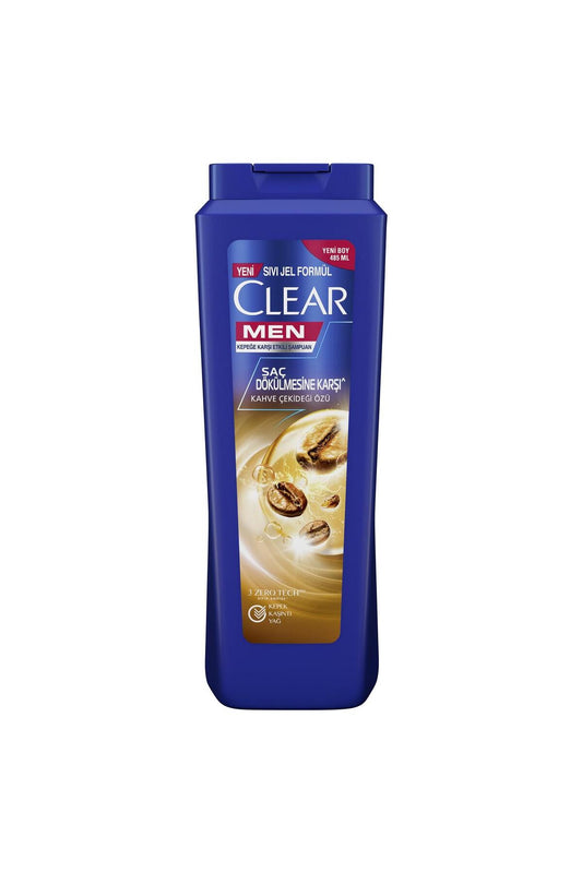 Men Kepeğe Karşı Etkili Şampuan Saç Dökülmesine Karşı Kahve Çekirdeği Özü 485 ml