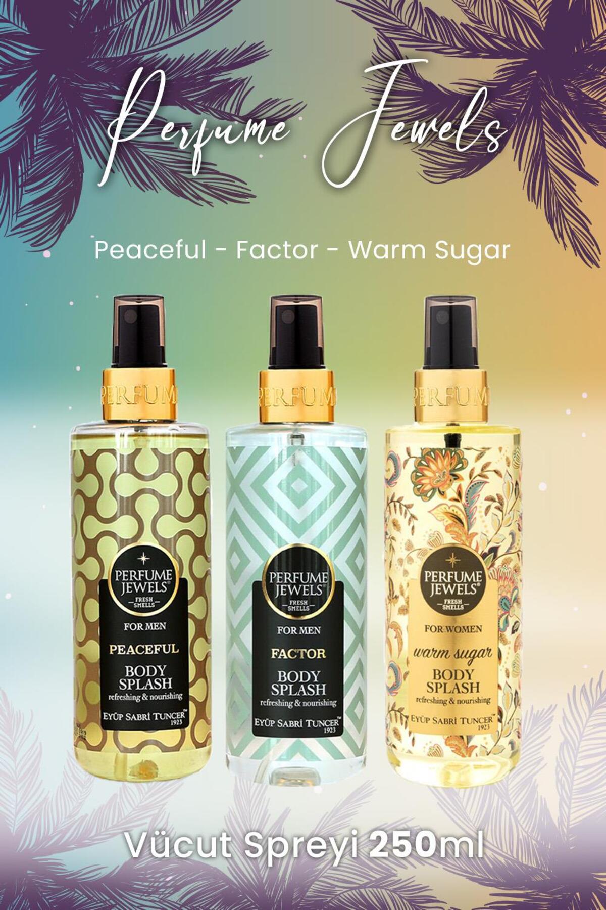 Vücut Spreyi Peaceful, Factor ve Warm Sugar