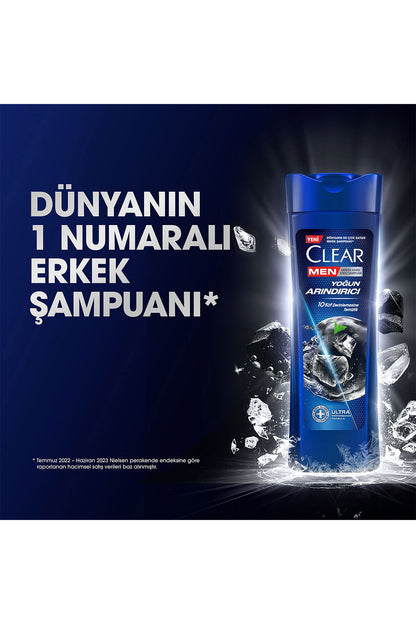 Men Kepeğe Karşı Etkili Şampuan Yoğun Arındırıcı 350 ml x3