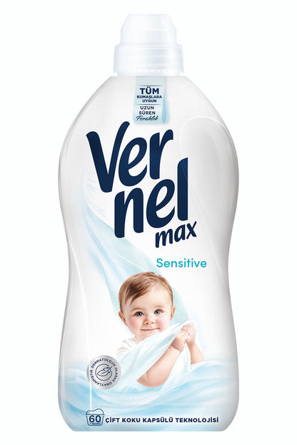 Max Sensetive Konsantre Çamaşır Yumuşatıcısı 1440 ml (60 YIKAMA) (hasas Ve Alerjik Ciltler Için )