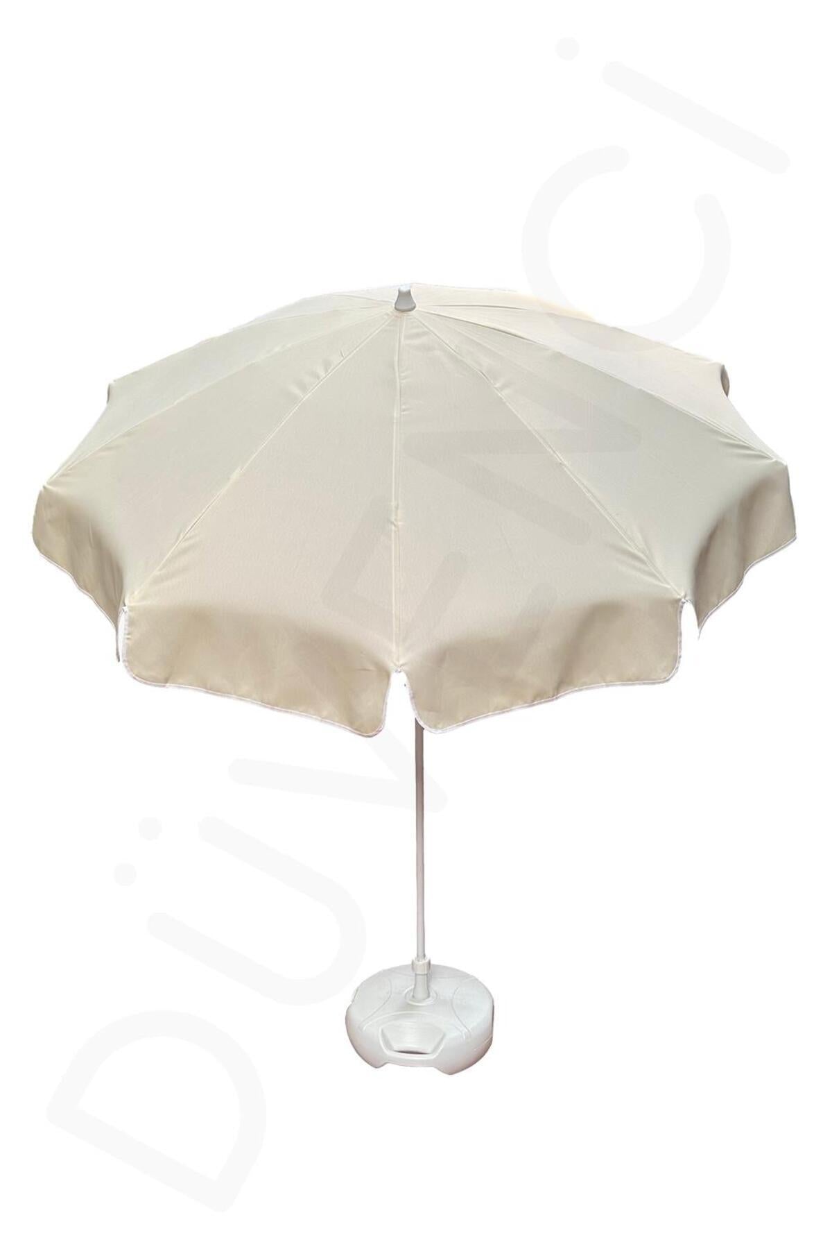 Plaj Şemsiyesi 200 cm Çap ve Bidonlu