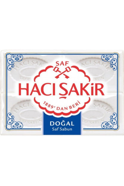 Kalıp Sabun 4'lü Doğal 600Gr. X 6 Adet