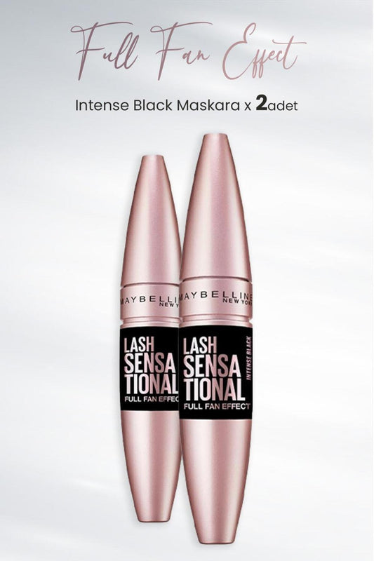 Maskara Full Fan Effect Intense Black X 2 Adet