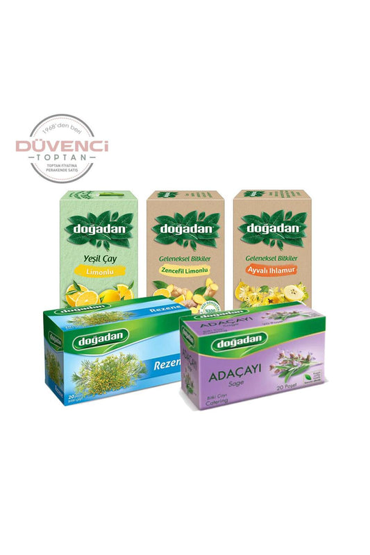 Zencefil Limonlu Bitki Çayı 20'li