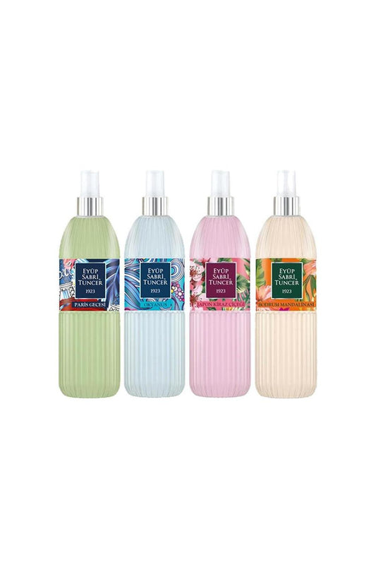 Kolonya Seti, Paris Gecesi, Bodrum Mandalinası, Okyanus, Japon Kiraz 150 ml