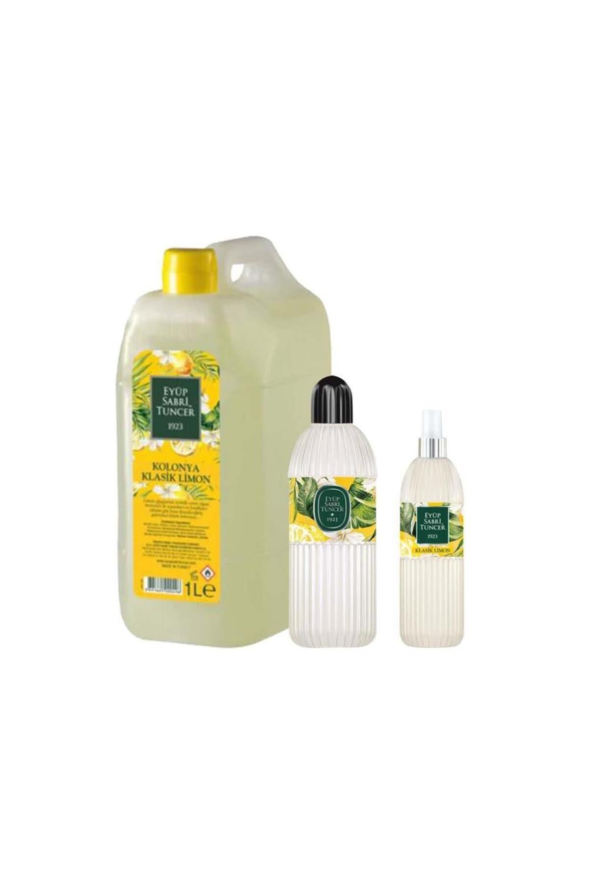 Klasik Limon Kolonya Paketi 3' lü