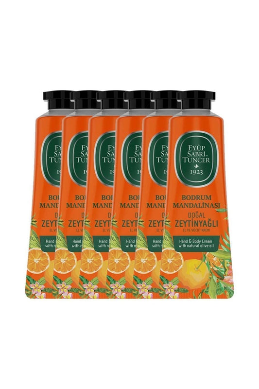 Bodrum Mandalinası El Ve Vücut Kremi 50ml X 6 Adet