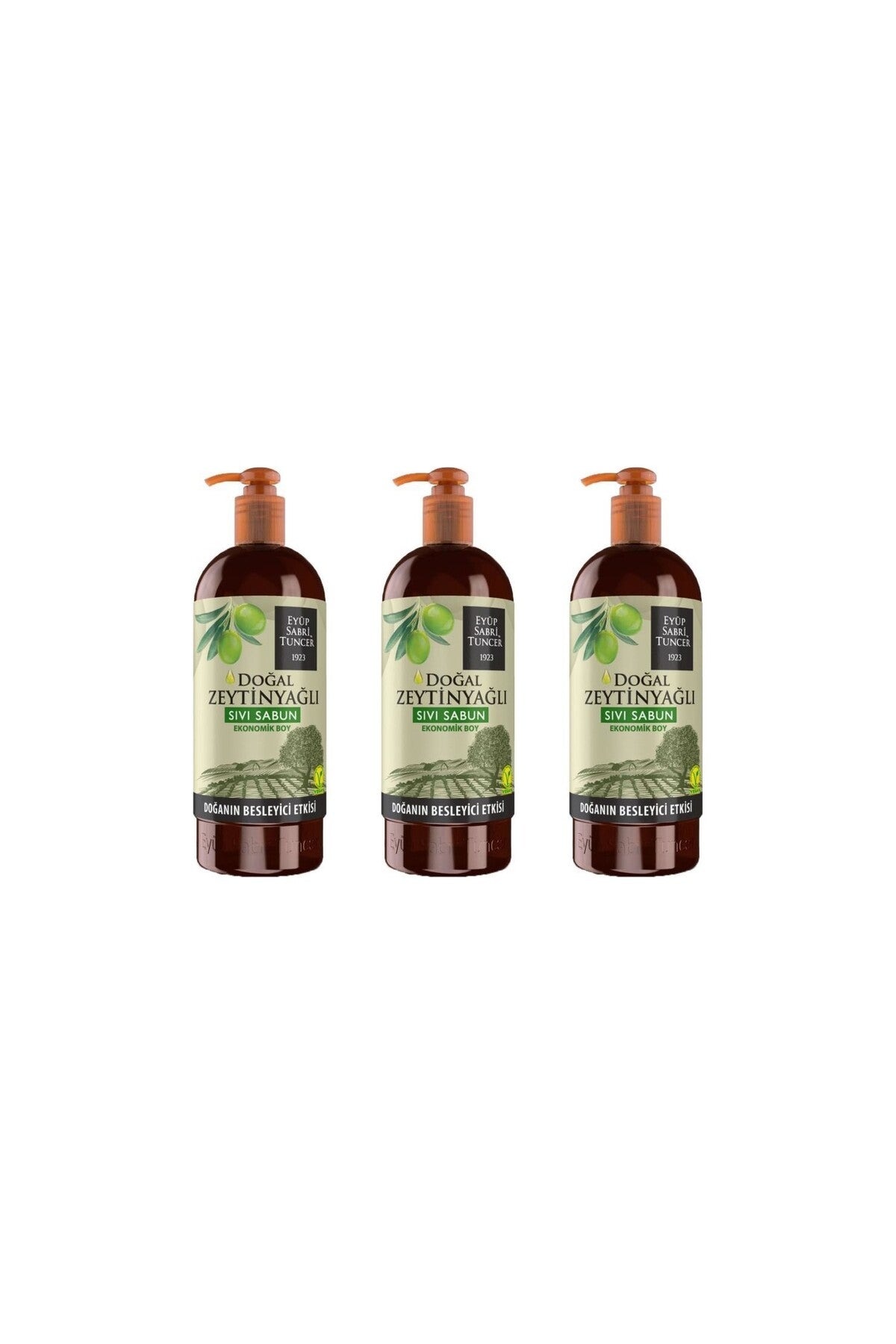 Zeytinyağlı Sıvı Sabun 750 ML x 3