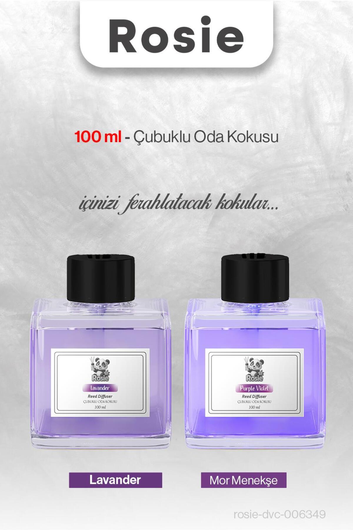 Lavanta ve Mor Menekşe Çubuklu Oda Kokusu 100 ml