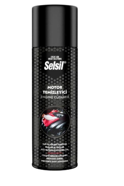 Motor Temizleme Spreyi 500 ml, Silikon Sprey 500 ml, Fren Balata Temizleme Spreyi 500 ml