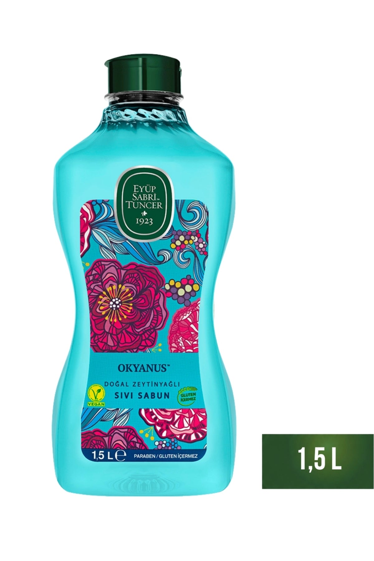 Okyanus Doğal Zeytinyağlı Sıvı Sabun 1.5 lt