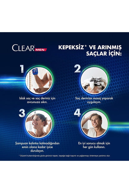 Men Kepeğe Karşı Etkili Şampuan Legend By Cr7 Cristiano Ronaldo 325 ml X3