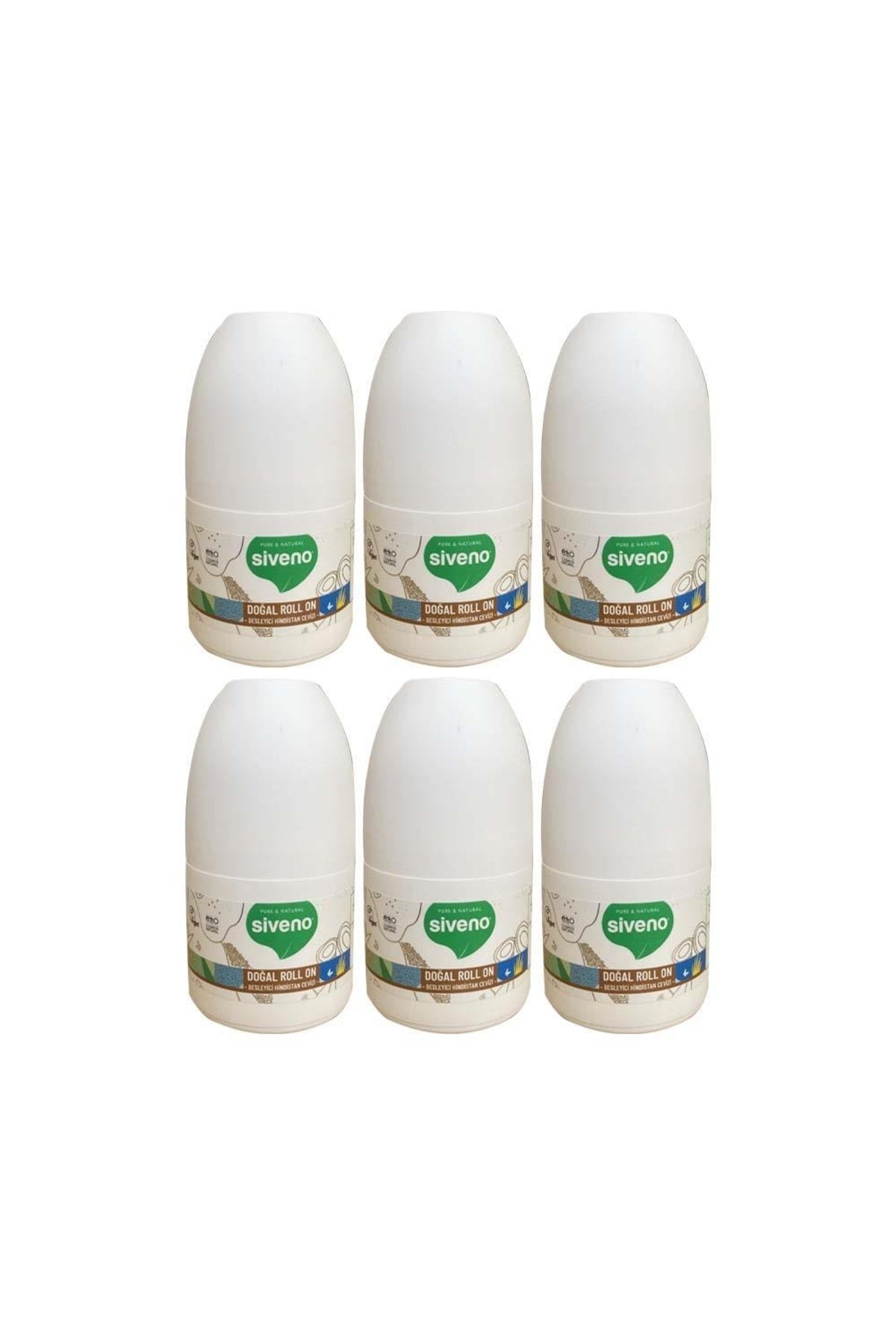 Doğal Roll On – Besleyici Hindistan Cevizi 50 Ml X 6
