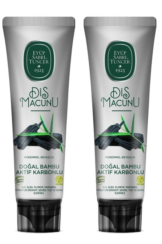 Diş Macunu Bambu Karbonlu 90 ml X 2 Adet