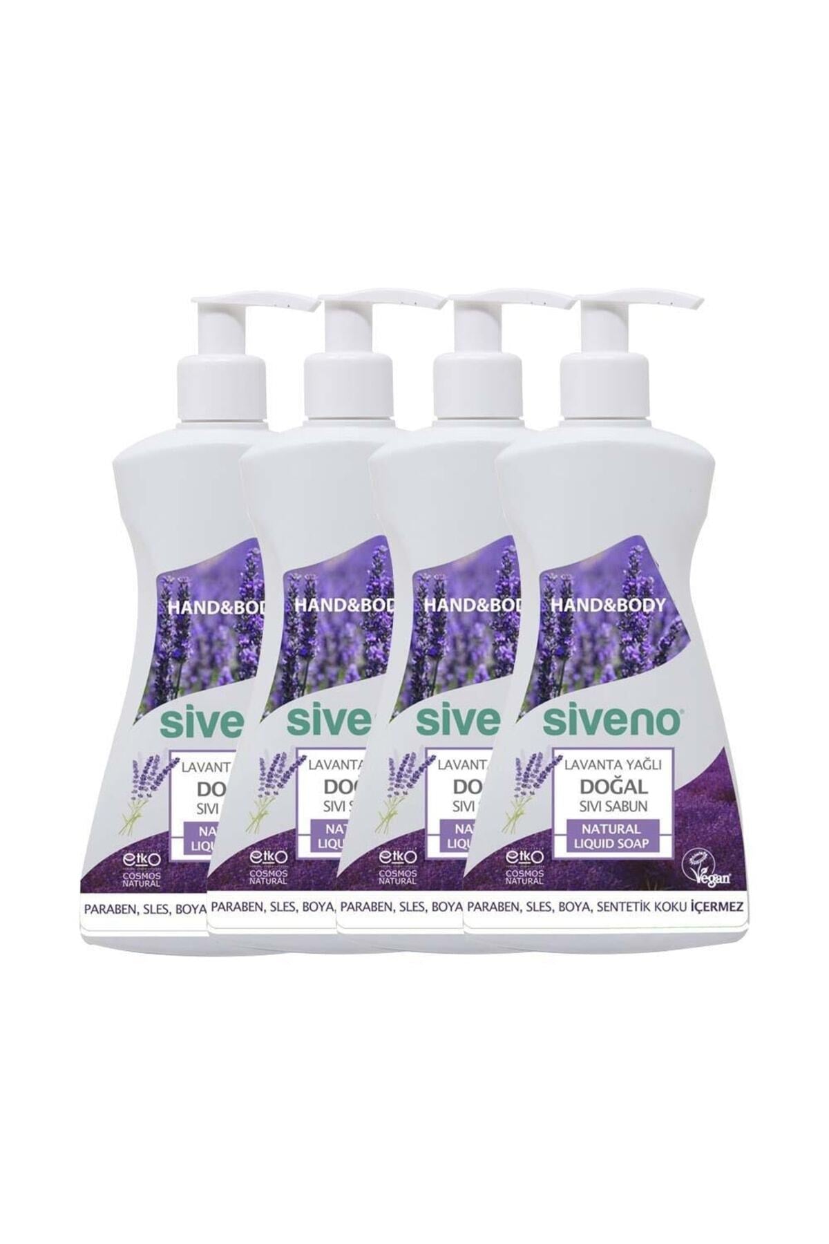 Lavanta Yağlı Doğal Sıvı Sabun 300 Ml X 4