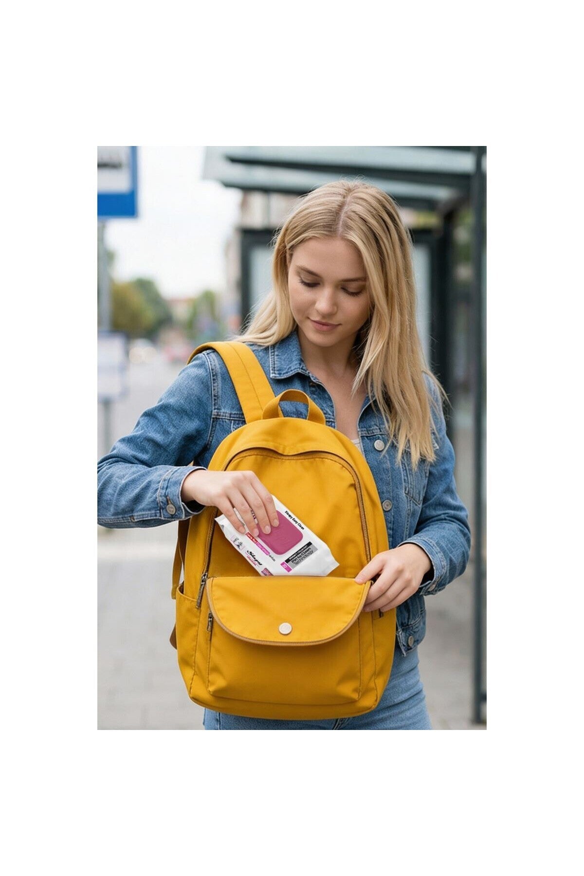 Islak Havlu Lilyum Buketi (7 paket x 20 yaprak) ve ROSIE koku