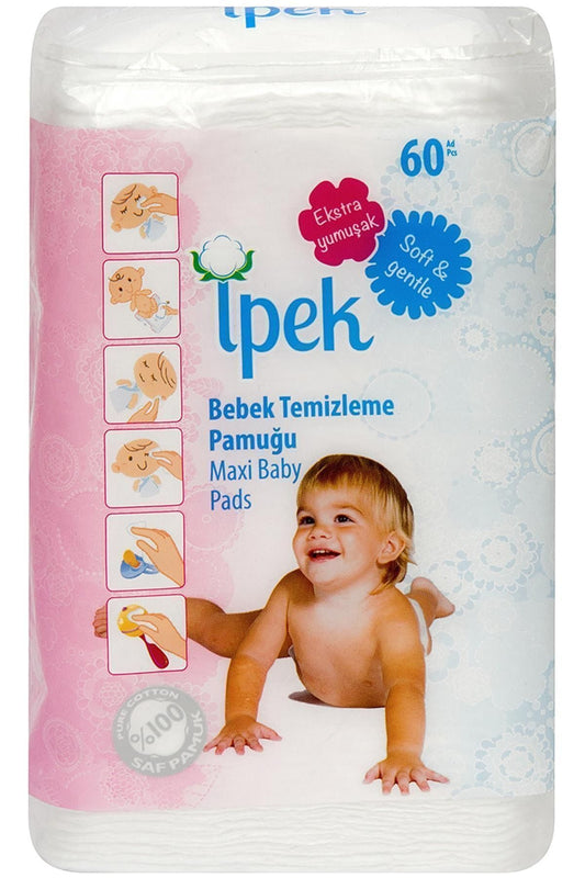 Bebek Temizleme Pamuğu 60'lı